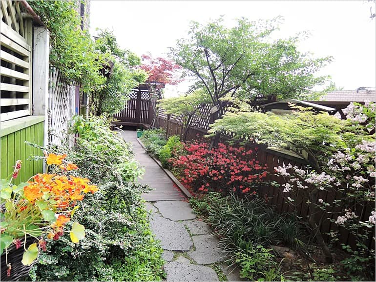 창조의 뜰 전경